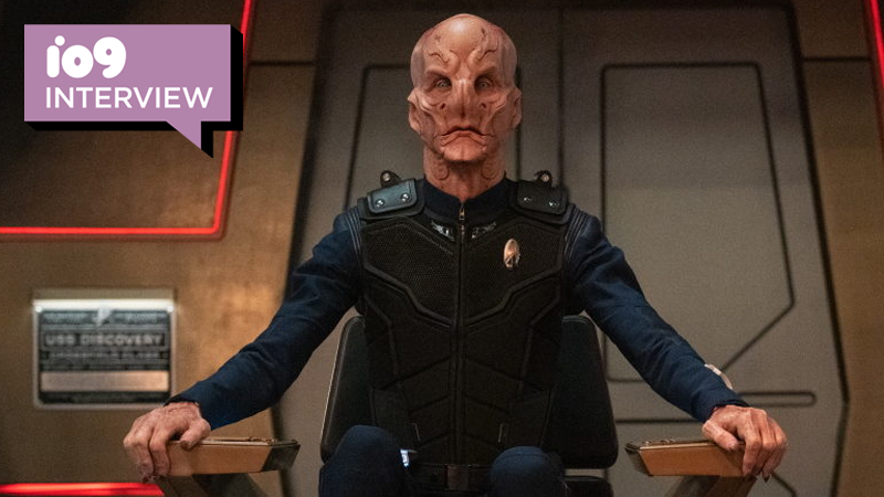 Saru prepares to momentarily hand command over to Tilly as Star Trek: Discovery enters its endgame for season three. (Image: CBS)