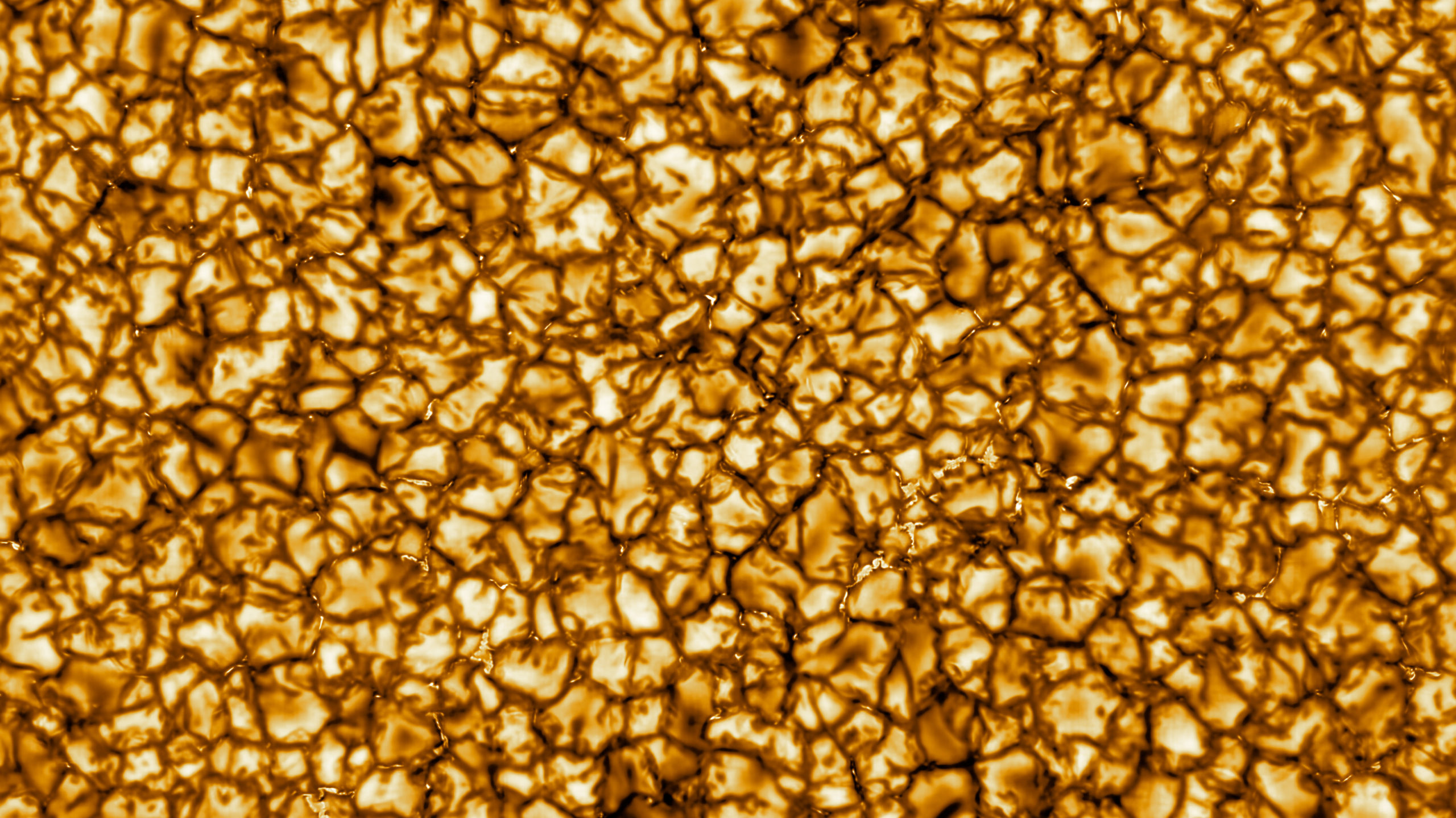 High-resolution image of the Sun.  (Image: Credit: NSO/AURA/NSF)