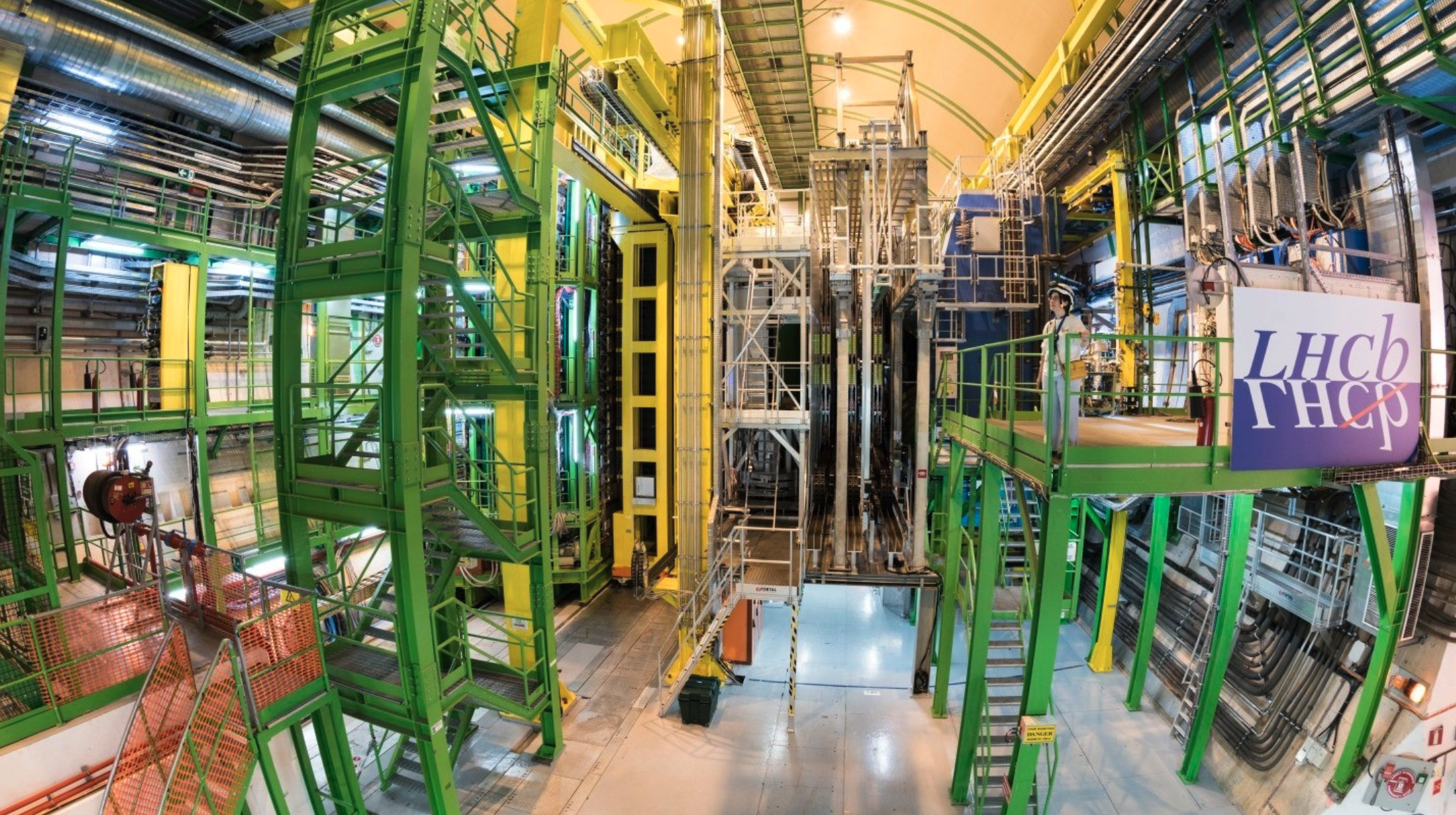 The LHCb Experimental Hall (Photo: CERN)