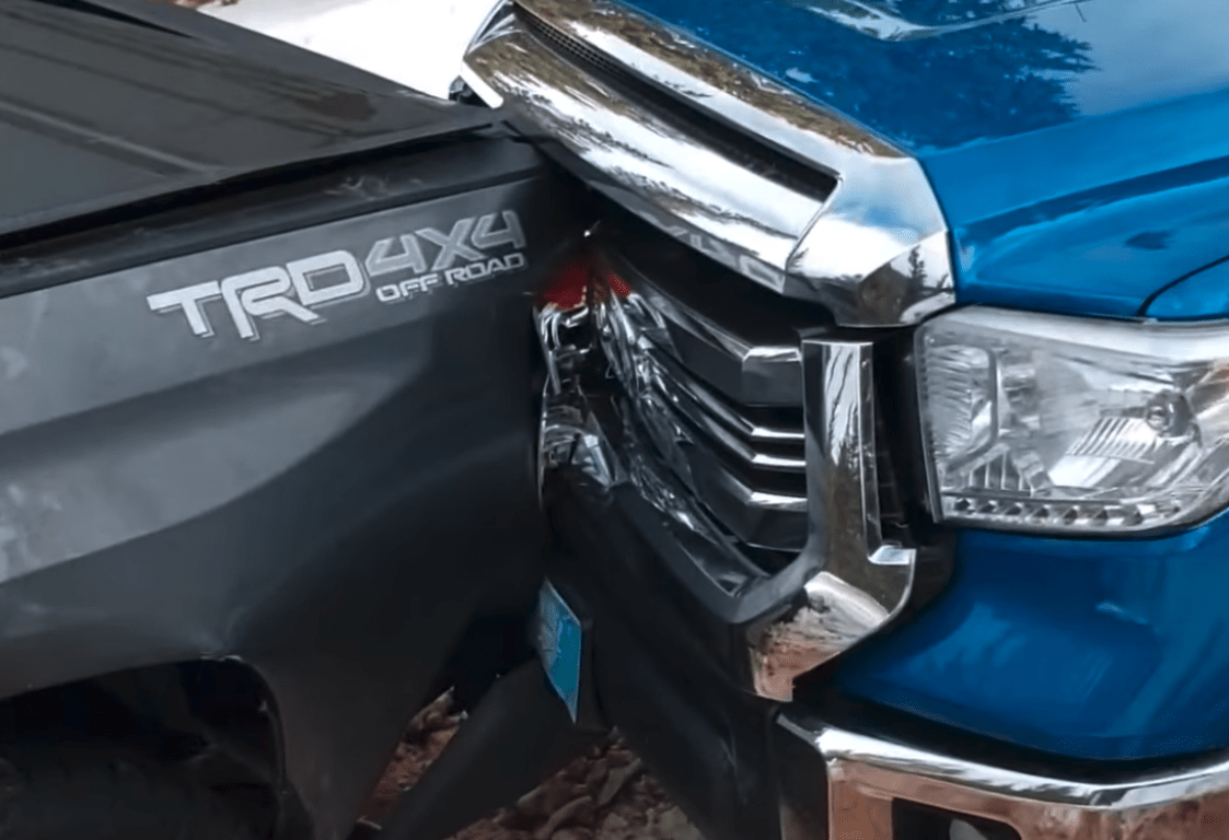 Here’s How Four Toyota Tundras Ended Up Crashed And Stranded In The Rocky Mountains