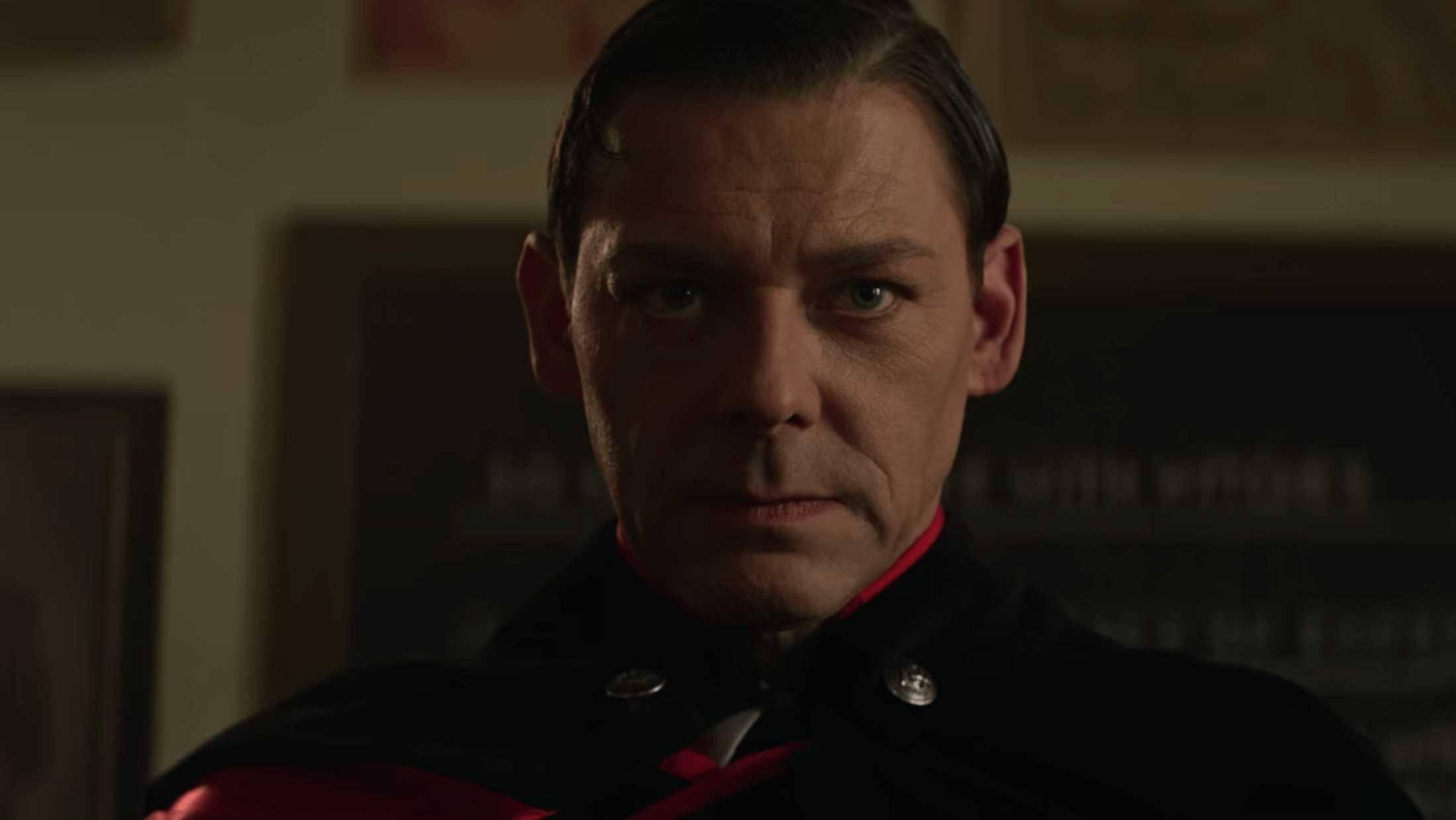 Father Blackwood's (Richard Coyle) only contribution to the story was some wish fulfillment. (Image: Netflix)