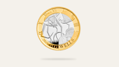 Can You Spot What’s Wrong With the UK’s New H.G. Wells Commemorative Coin?