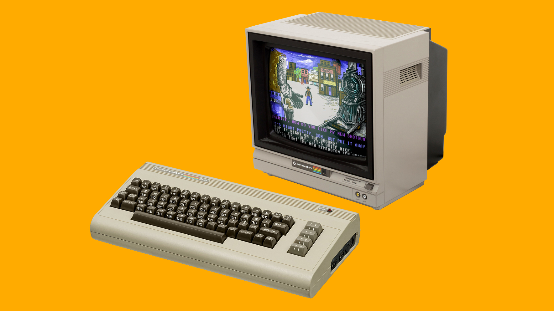 The 64 is an unofficial reimagining of the Commodore 64