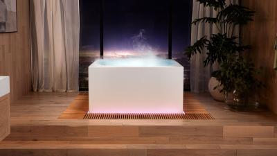 The Luxe Bathrooms of the Future Have $20,000 RGB-Lit Bathtubs and Touchless Toilets