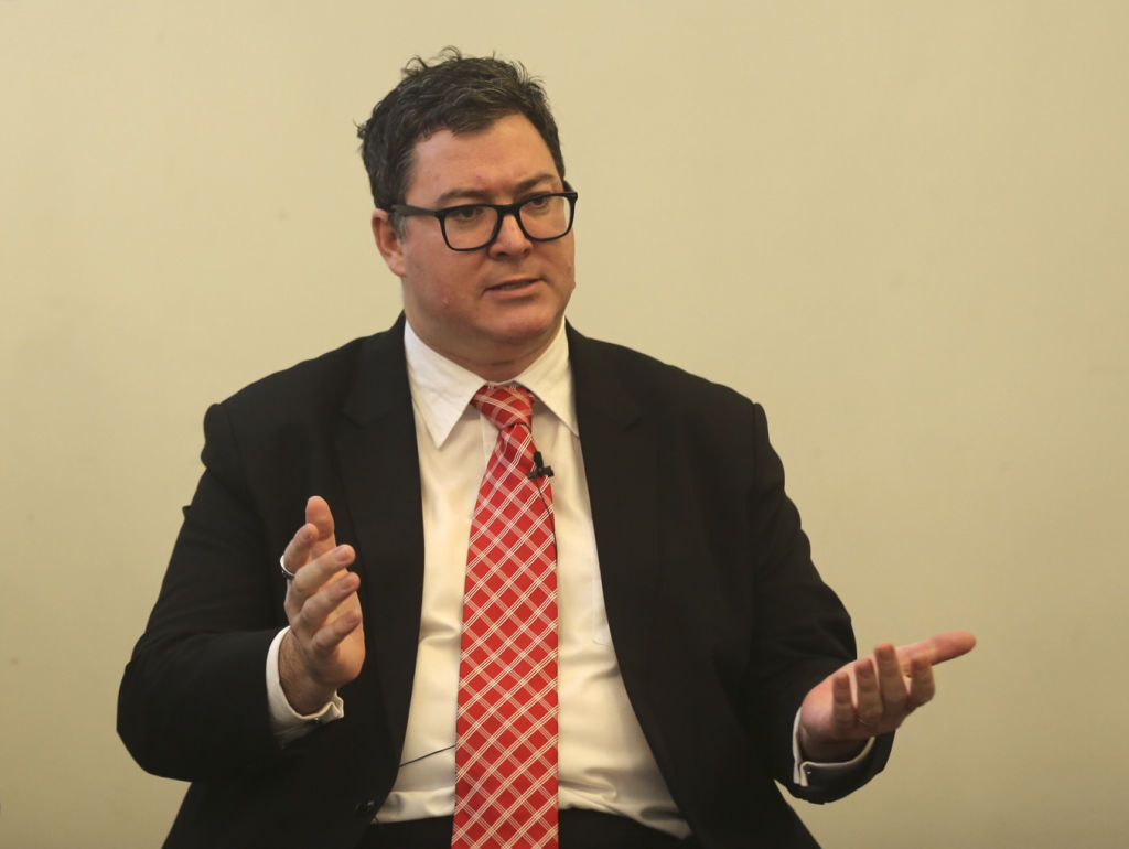 Australian politician George Christensen who wants to stop tech platforms from deleting lawful speech