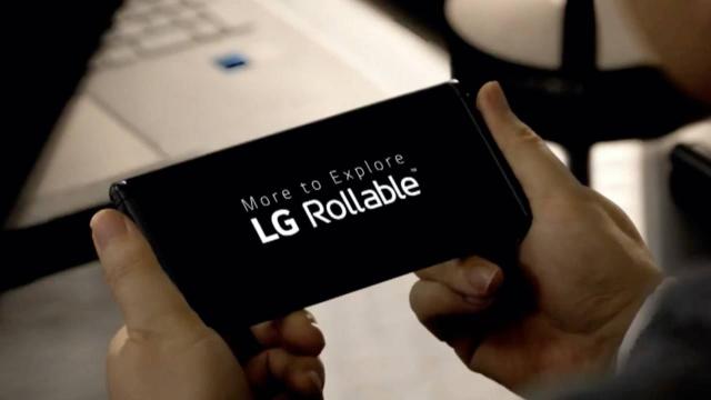 LG is Back on its Weird Phone BS With This Rollable Screen