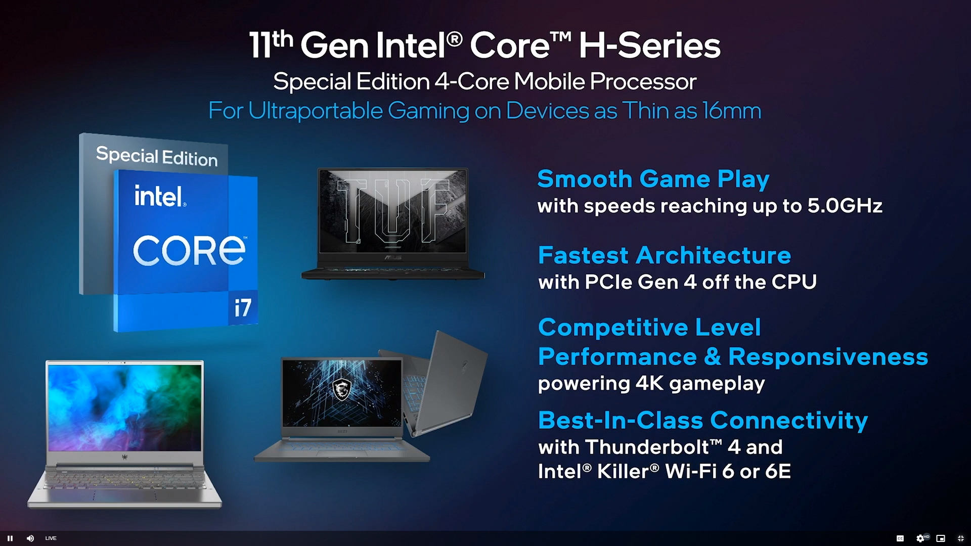 Screenshot: Intel