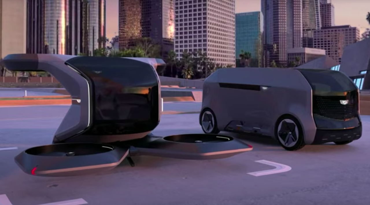 GM Cadillac CES autonomous vehicle concepts