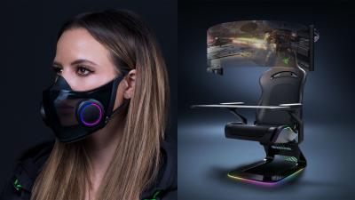 Razer’s Wild Gaming Chair and Smart Mask Are Concept Gadgets Designed to Battle the Woes of 2021