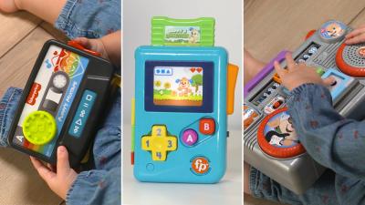 Fisher-Price’s New Toys Will Teach Your Kids About the Glory of ’80s Gadgets