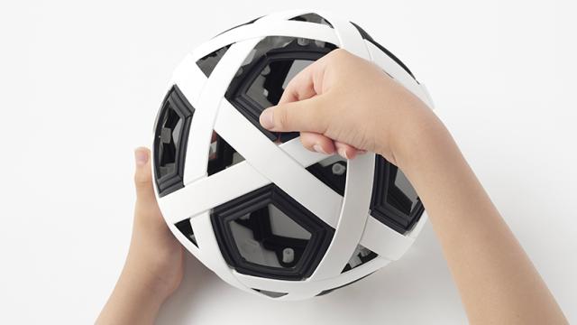 Nendo Has Made a Soccer Ball You Never Need to Inflate