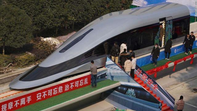 China Is Working On A 800 KPH Maglev Train