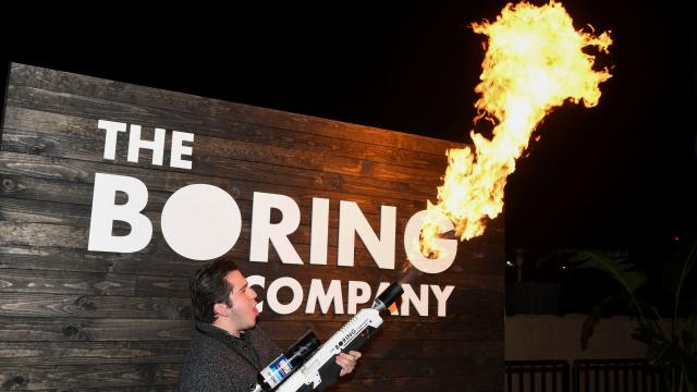 Elon Musk’s “Not A Flamethrower” Was a Indeed Flamethrower, Say Cops