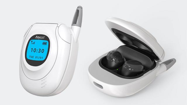 Samsung Wins The Wireless Earbuds War With Retro Clamshell Mobile Phone Charging Cases
