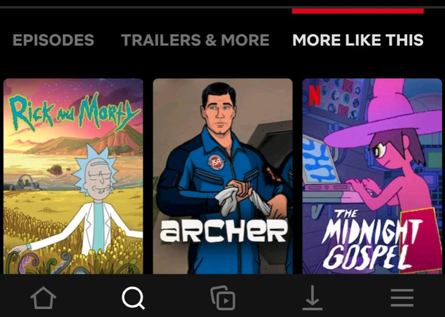 tailored content netflix