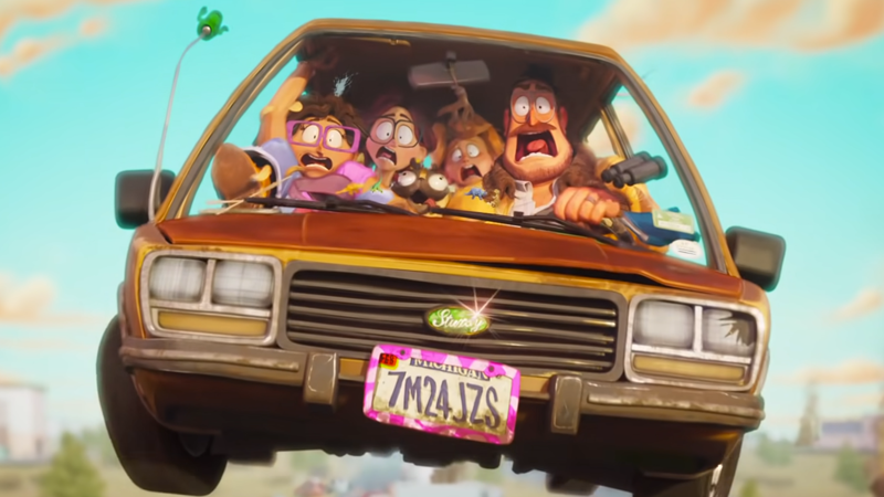 The Mitchell family, making their way from Sony to Netflix. (Screenshot: Sony Pictures Animation)