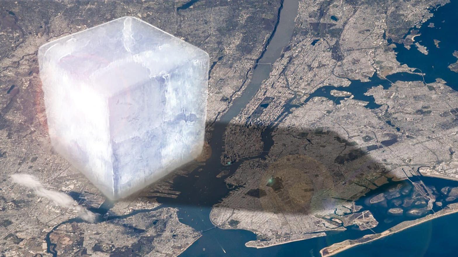 That's one big cube. (Graphic: Planetary Visions)