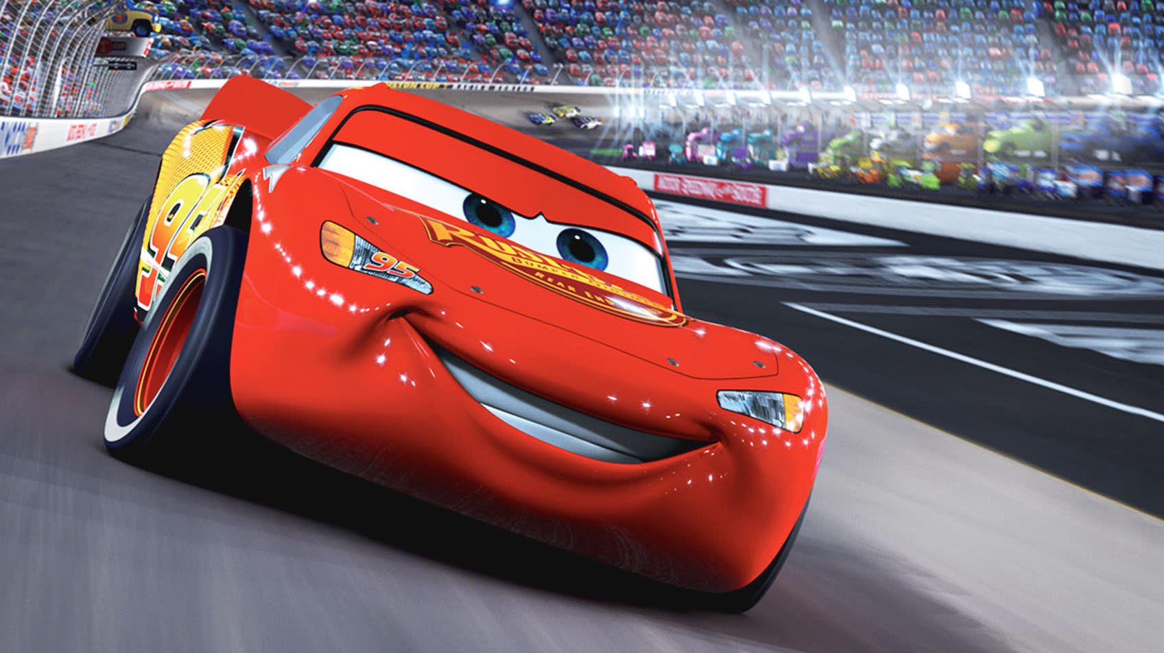 Lightning McQueen in Cars (Image: Pixar)