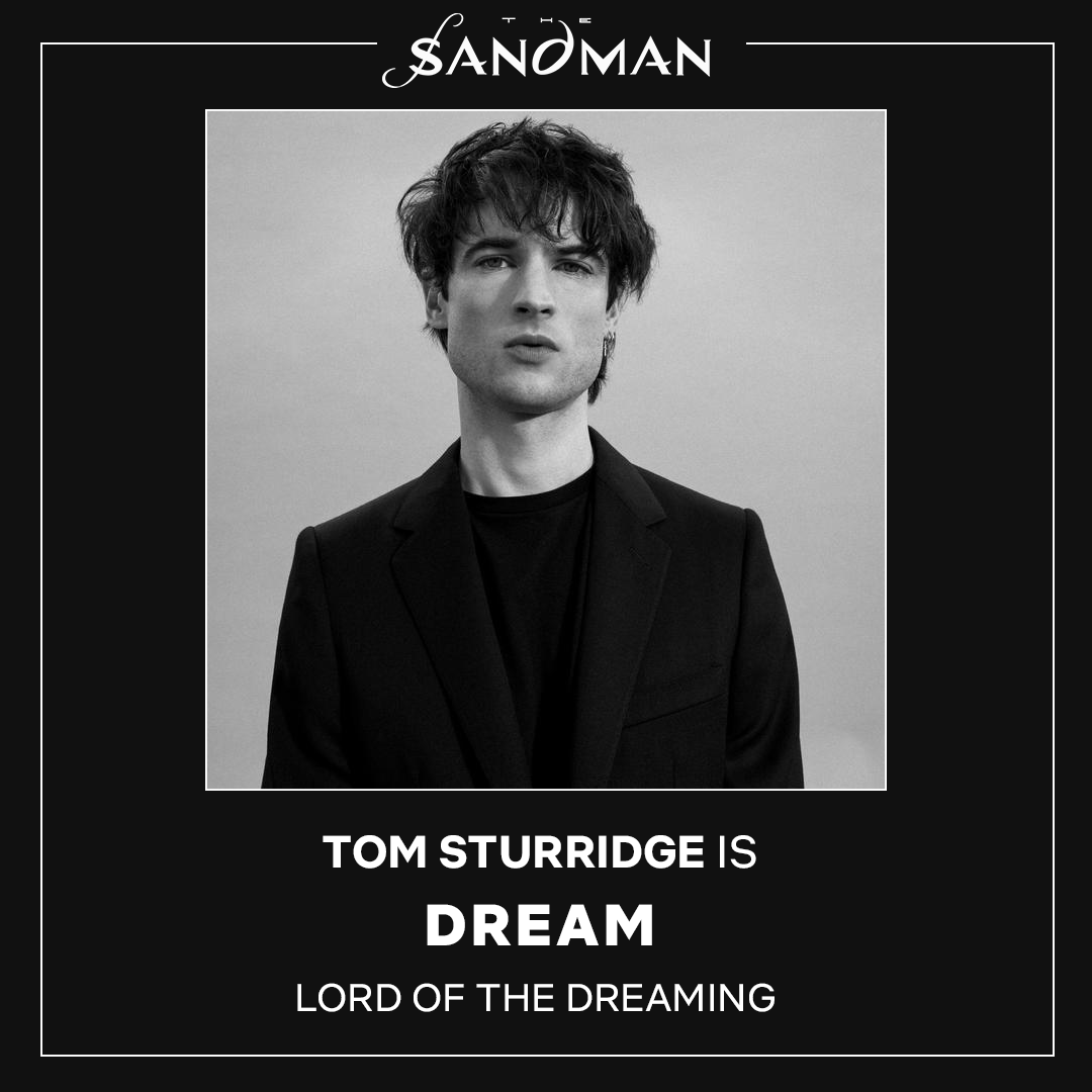 Tom Sturridge as Dream. (Image: Netflix)