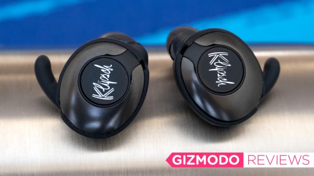 Klipsch Paired Fantastic Wireless Earbuds with Another Weird Charging Case