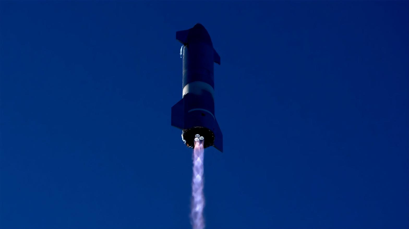 The launch of Starship prototype SN8 on December 9, 2020.  (Image: SpaceX)