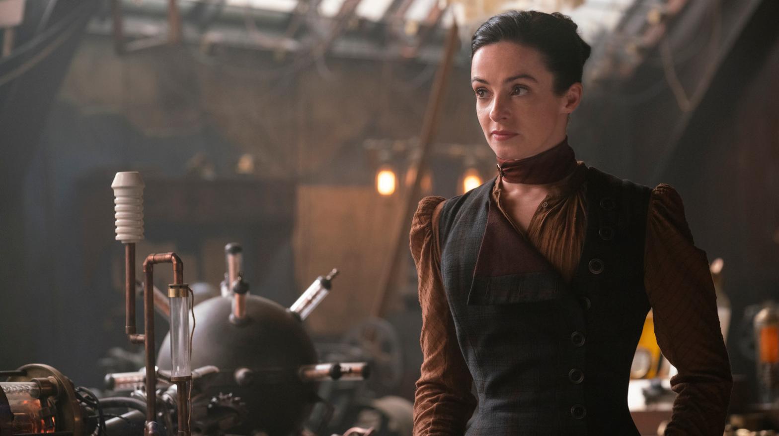 Outlander's Laura Donnelly as Amalia True. (Image: Keith Bernstein/HBO)