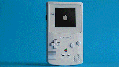 I Think We Can All Agree That a Hacked Apple-Themed Game Boy Is the Best Apple TV Remote