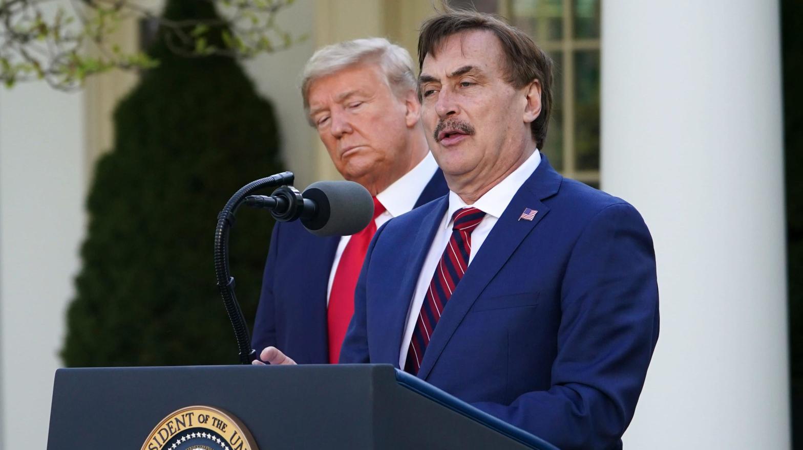 MyPillow CEO Mike Lindell. (Photo: Mandel Ngan/AFP, Getty Images)