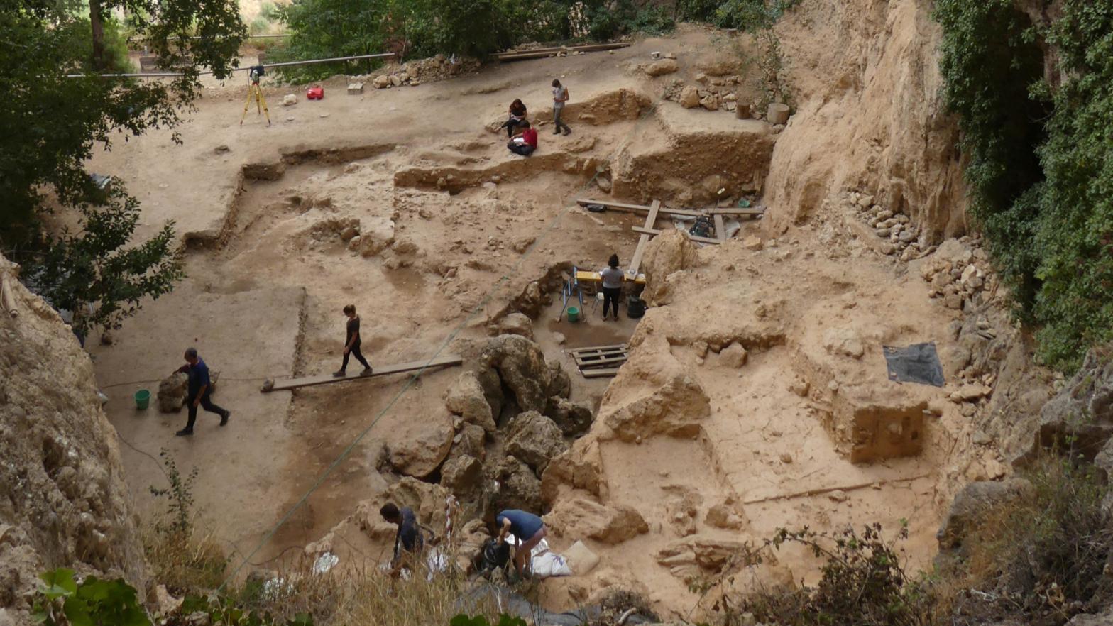 The site at El Salt, Spain, where ancient poop keeps turning up. (Photo: University of Bologna)