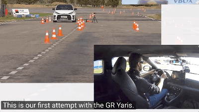 It Takes A Smooth Driver To Pass The Moose Test In A Toyota GR Yaris