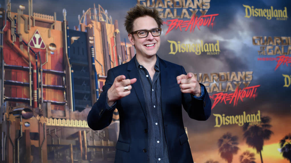 James Gunn at the opening of the Guardians of the Galaxy ride at Disneyland in 2017. (Photo: Richard Harbaugh/Disneyland Resort, Getty Images)