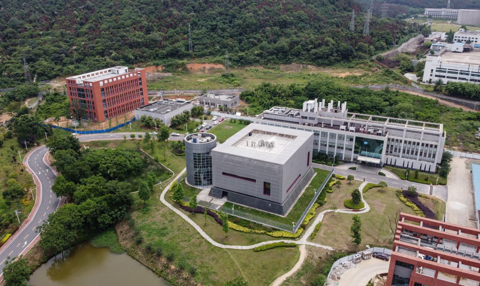 The P4 laboratory (centre) on the campus of the Wuhan Institute of Virology in Wuhan in China's central Hubei province on May 13, 2020.  (Photo: Hector Retamal / AFP, Getty Images)
