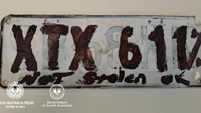 ‘Not Stolen OK’: Aussie Man Caught Driving With Hand-Painted Number Plates