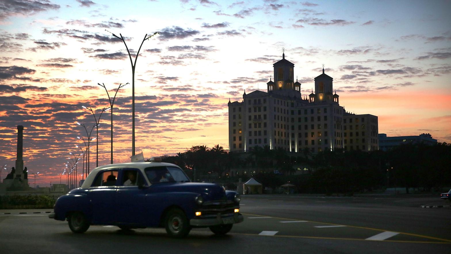 The hotel Nacional is seen as Cuba prepares for the visit of U.S. president Barack Obama on March 18, 2016 in Havana, Cuba.  (Photo: Joe Raedle, Getty Images)