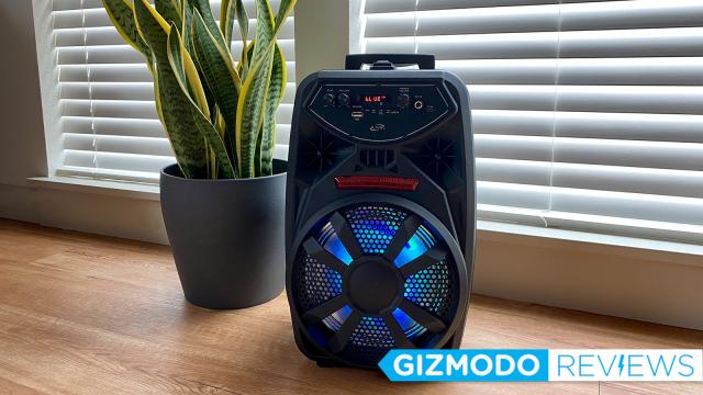This Ridiculous Bluetooth Speaker on Wheels Is Actually a Decent (and Cheap) Karaoke Solution