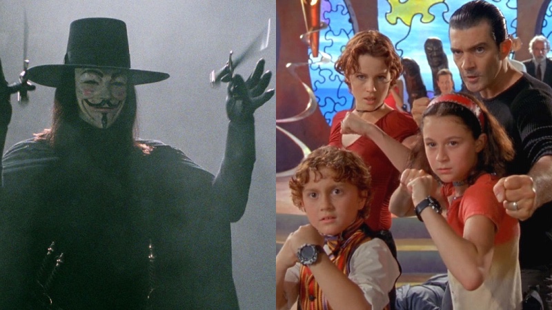 V for Vendetta and Spy Kids have milestone anniversaries this year. (Photo: Warner Bros/Dimension)