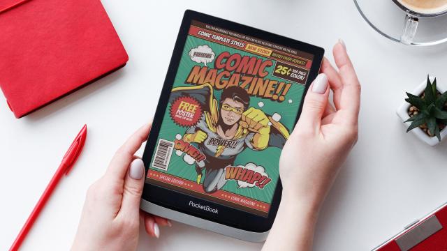 With an Upgraded Colour E Ink Screen, This Could Be the Perfect E-Reader For Comic Book Fans