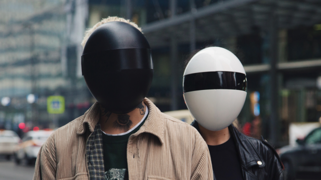 Somebody, Please Explain This Cyberpunk Egg Mask to Me