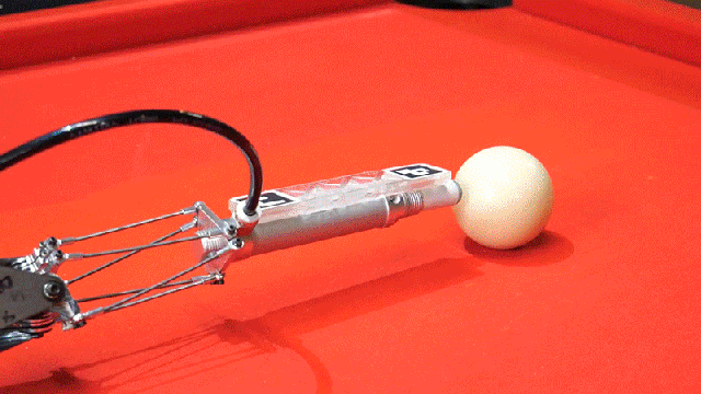 Robotic Pool Stick Makes All the Aiming and Power Adjustments So You Sink Every Shot
