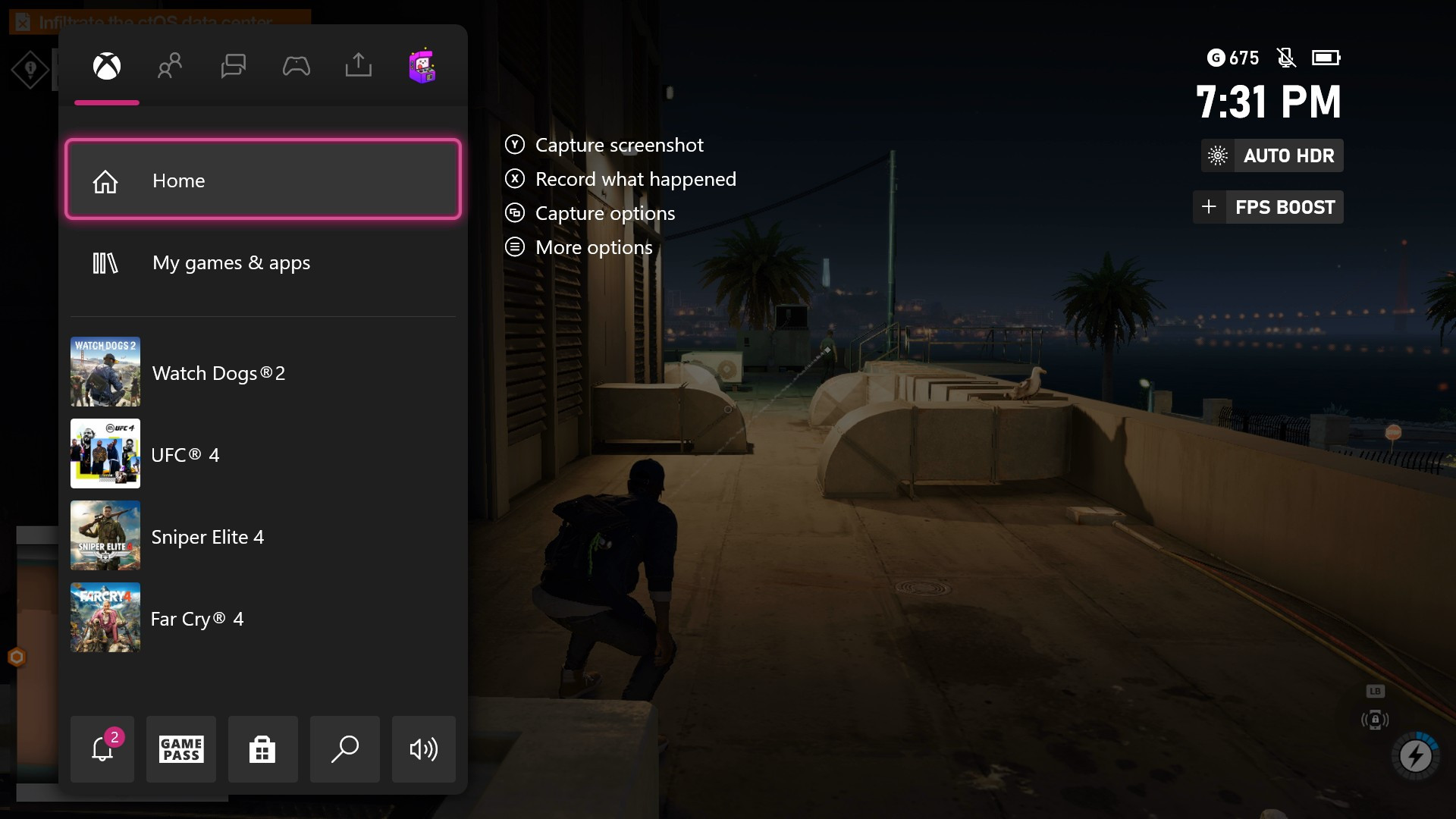 Check out the FPS Boost and Auto HDR tags in the top right.  (Image: Microsoft)