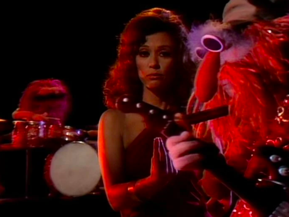 Rita Moreno trying to perform with Animal. (Screenshot: ABC)