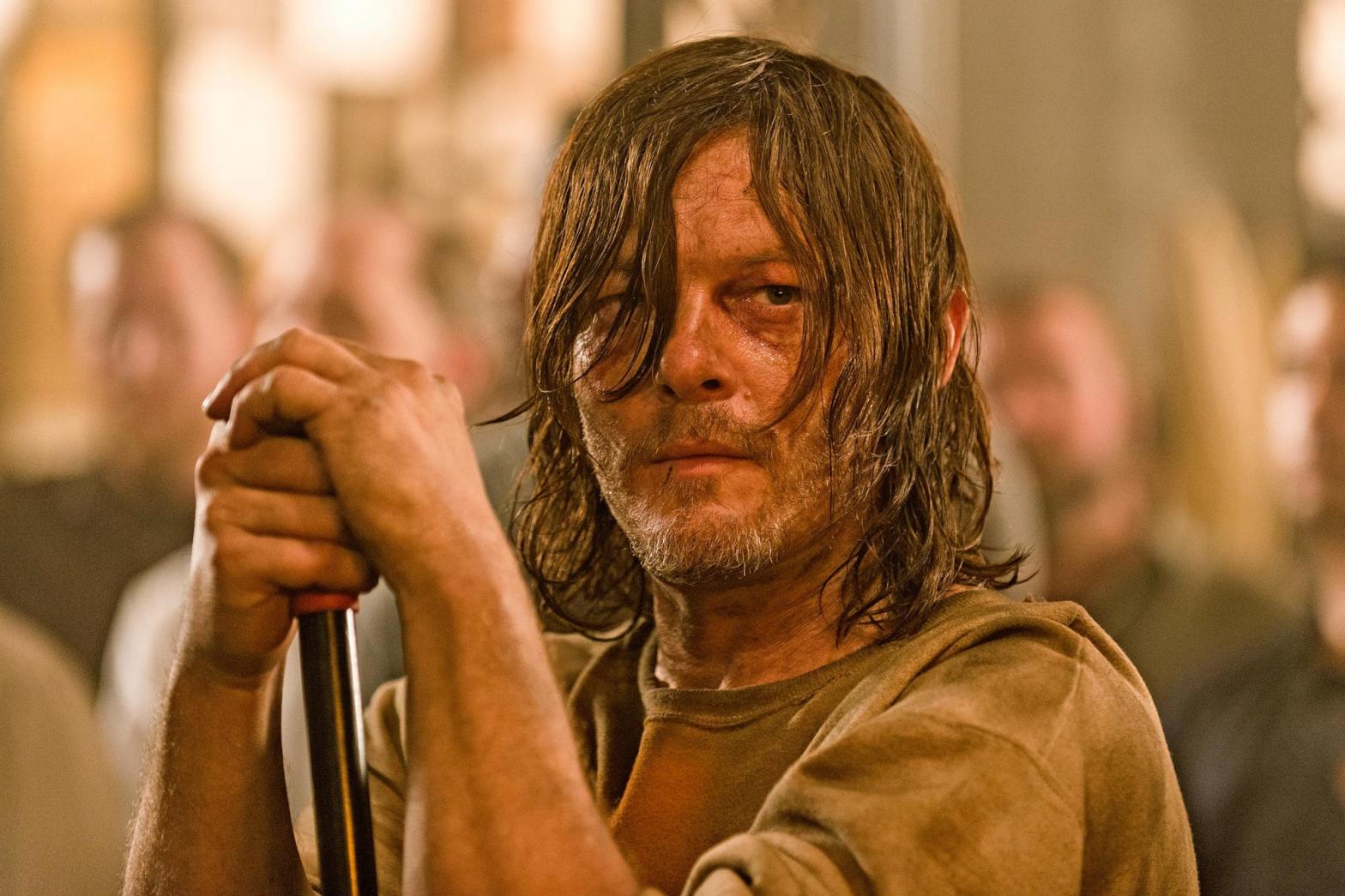 Norman Reedus as Daryl on The Walking Dead. (Photo: Gene Page/AMC)