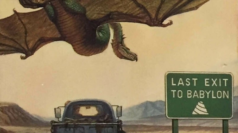 A crop of the Roadmarks cover. (Image: Del Rey)