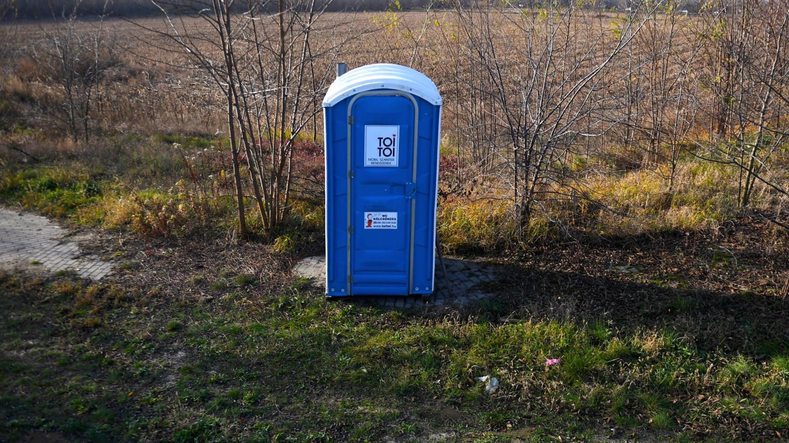 A place for poop. (Photo: Attila Kisbenedek/AFP, Getty Images)