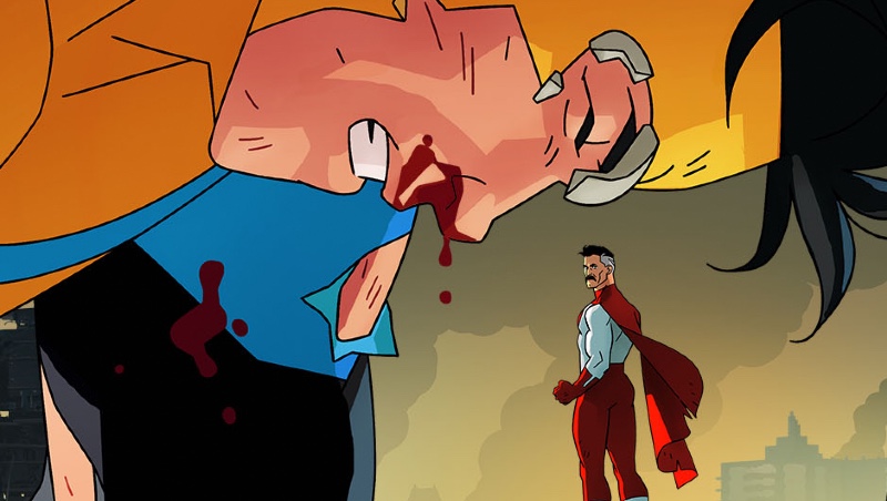 Invincible is going to get bloody as hell. (Image: Amazon)