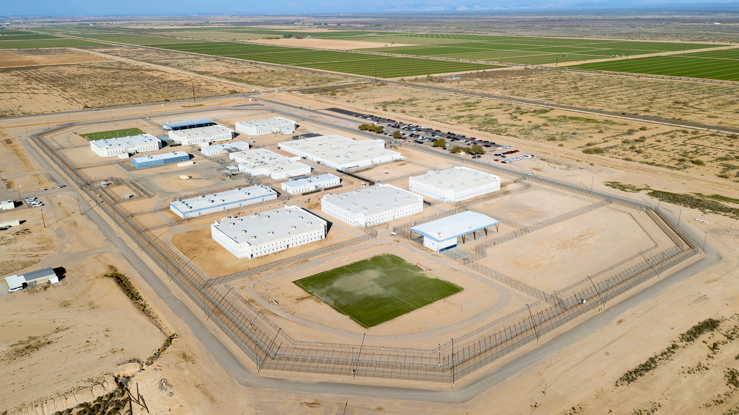An Artist Used a Drone to Photograph Rarely Seen ICE Detention Centres