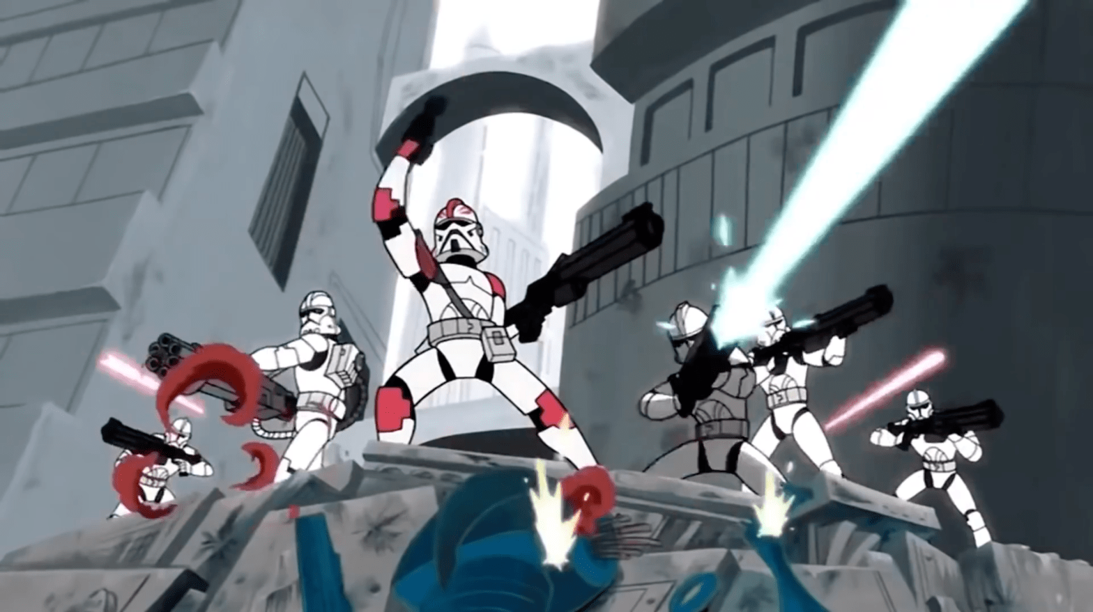 The very first time the Separatists learned to beware of the ARC Troopers. (Image: Lucasfilm)