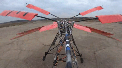 Russian Engineers Supersized a Dragonfly With This Over-the-Top Flapping Wing Plane