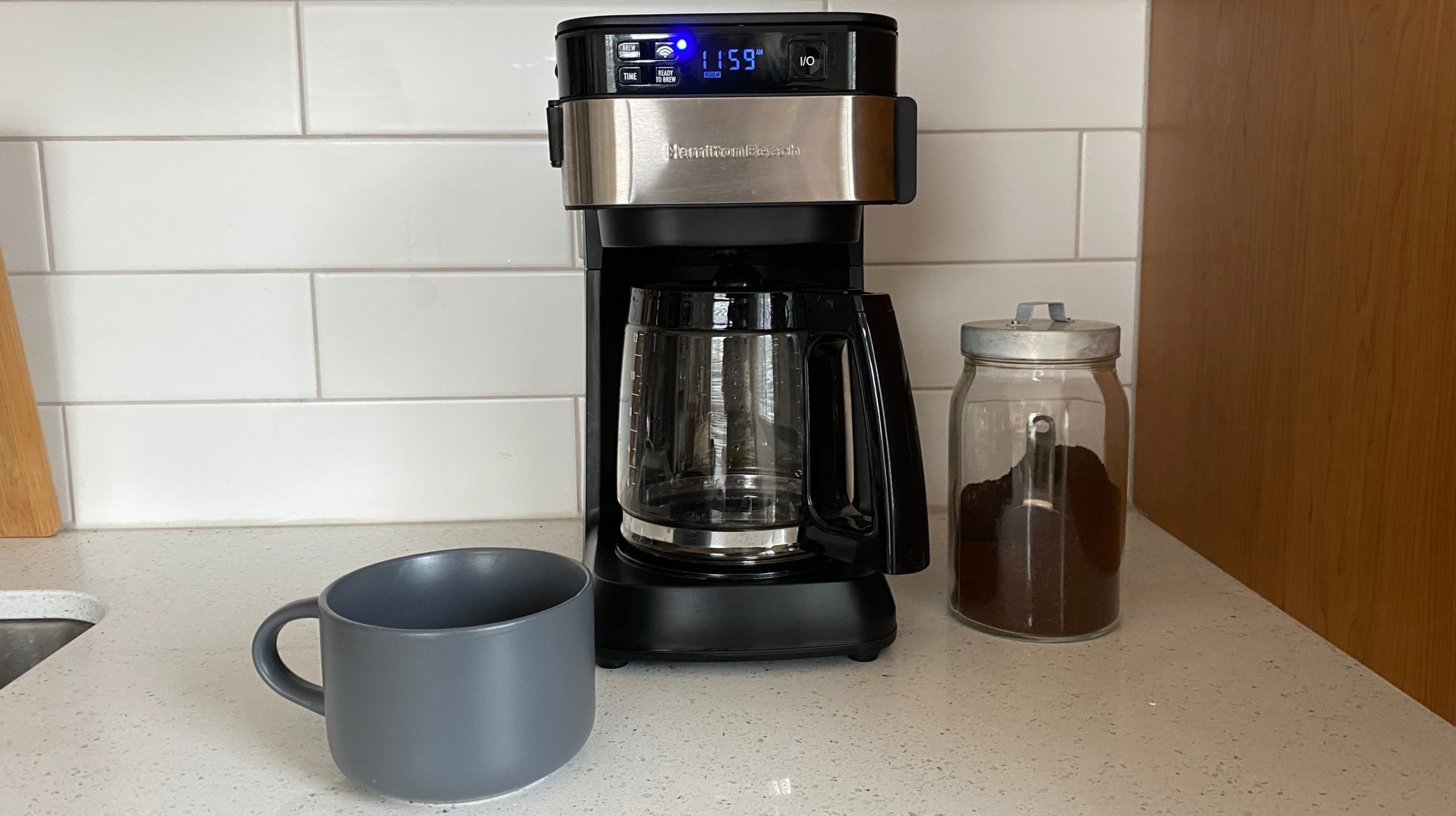 Hamilton Beach Works with Alexa Smart Coffee Maker lets you make