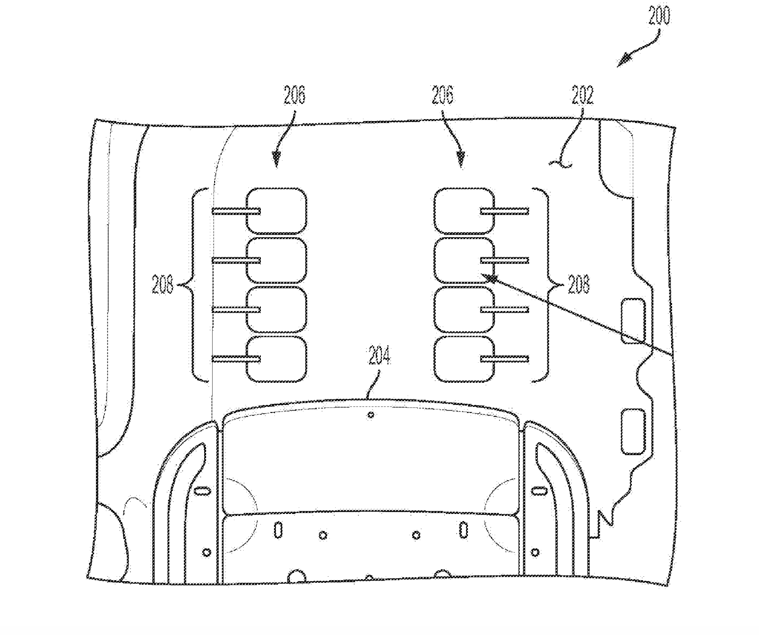 GM Filed A Patent For An In-Car Foot Massager